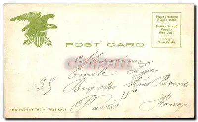 Boat House — Central Park, Brooklyn, New York — ILL. POST CARD CO. N.Y. n°41 — Verso