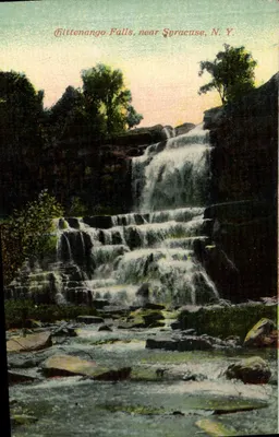 Cascata de Chittenango, perto de Syracuse, N.Y. — editor W.M. Jubb Co., N.Y.