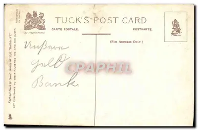 Buffalo, N.Y. Savings Bank — wydawca Tuck & Sons, seria N.Y. 2077 — Rewers