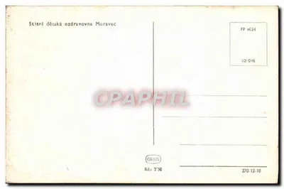 Stitelná dětská ozdravovna Moravec — wydawca ORBIS, nr 270-10 — Rewers