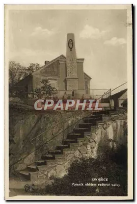 Svojšice — Monumento aos mortos da Primeira Guerra Mundial — G. Jílovs ký, Praga