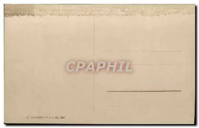 Hazmburg — zrujnowany zamkowy zamek na porośniętej wzgórzu — G.J.P. n°2 — Rewers