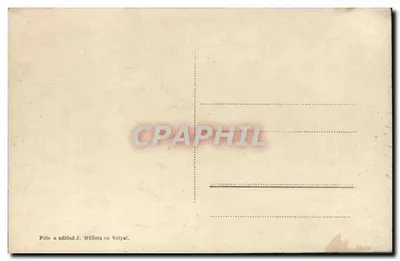 Wolyn — Fabryka tkanin 'Alba' — Fotografia i wydanie J. Müller — Rewers