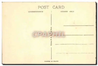 Zoological Gardens, Calcutta — Entrance Lodge e Elefantes — Edição P. G. Bécard, Paris — Verso