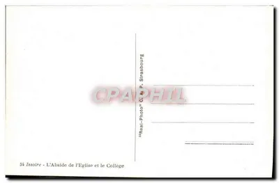 Issoire - A Abside da Igreja e o Colégio — Cap — Verso