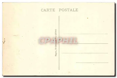Ascensão do Puy de Dôme — A Auvergne pitoresca — Editor Ideal, n° 4296 — Verso