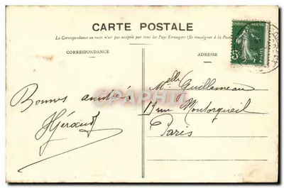 Bordeaux — La Gare d'Orléans — BR — 712 — unknown publisher — Back