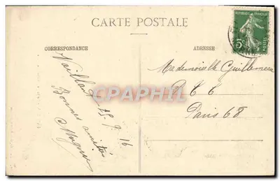 Langres - Puerta del Ayuntamiento — C. Marlin - Magasins Réunis, Langres — Reverso