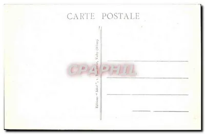 Vichy - Sala odpoczynku źródła Szpitala — Coutellerie Faure, 20, rue Lucas, Vichy — Rewers