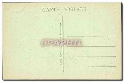 Vichy - Fonte dos Célestins — editor Letzsch, n° 388 — Verso