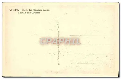 Vichy — W Wielkich Parkach — Jezioro Cyganiów — Rewers
