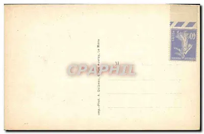 Le Mans — A Catedral de São Julião — Nefo romana, transeto e abside ogival — Verso
