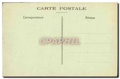 CERGY — Panorama — A.S., Pontoise - Cergy, edição Cudot — Verso