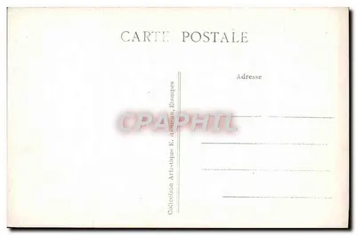 ÉTAMPES — Wieża Guinette — Zbiór Artystyczny E. Rameau, Étampes — Rewers