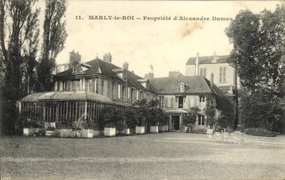 Marly-le-Roi — Propriedade de Alexandre Dumas — A. Ossart editado em Rueil