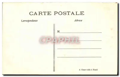 Marly-le-Roi — Propriedade de Alexandre Dumas — A. Ossart editado em Rueil — Verso