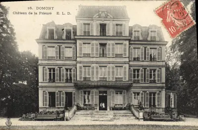 Domont — Castelo da Prieuré — E. L. D.