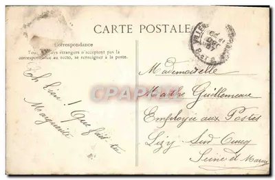 Villeneuve-Saint-Georges — Entrada da rue de Paris — B. B. M. n°45 — Verso