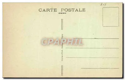 Les Gorges du Verdon-sous-Rougon — Environs de Gréoux-les-Bains (B.-A.) — Cartes d'Art, Ansoud Digne — Verso