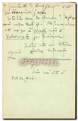 Briançon — Casernas de Ste-Catherine — E. R. — Verso