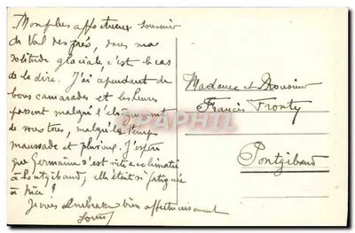 Briançon — Most Baldy nad Cerveyrette — E.R. n°859 — Rewers