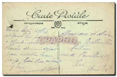 Nice — Avenida de Verdun e o Hotel Ruhl — LL. — Selecta — Verso