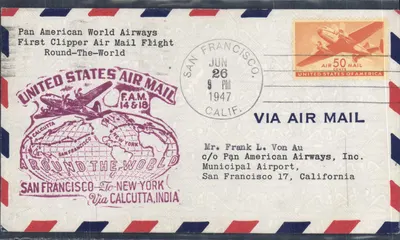 Сан-Франциско — Первый полёт Clipper вокруг мира — Pan American World Airways