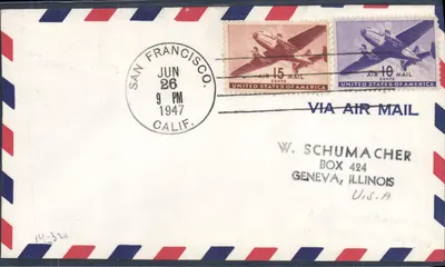 San Francisco — envio aéreo — United States of America