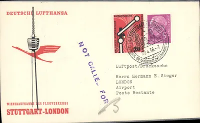 Stuttgart-Londres — reprise do tráfego aéreo — Deutsche Lufthansa
