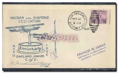 Dedication of the 50th Anniversary and Diamond of the Oakland Junior C. of C. — Oakland, California — 1934