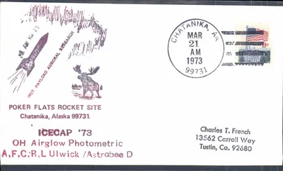 Poker Flats Rocket Site — ICECAP '73 — Inst. Payload Auroral Research