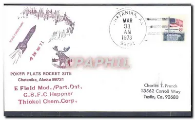 Poker Flats Rocket Site — Chatanika, Alaska — издатель неизвестен, номер серии не виден