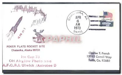 Poker Flats Rocket Site — Chatanika, Alaska — éditeur non visible