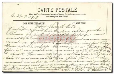 Château-Thierry — Dom Jana de La Fontaine — rysunek z natury, 1811 — Ehrhard, fot. — Château-Thierry — Rewers