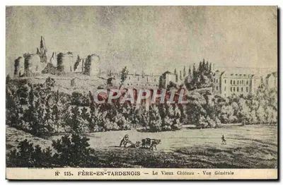 फेर-एन-टार्डेनोइस — पुराना किला — सामान्य दृश्य — एडिटर बीक्स, संख्या 115