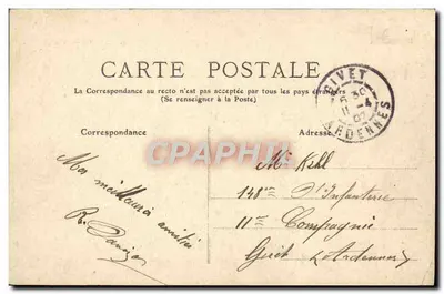 St-Quentin — A Basílica — Editor E.A.L. n° 148 — Verso