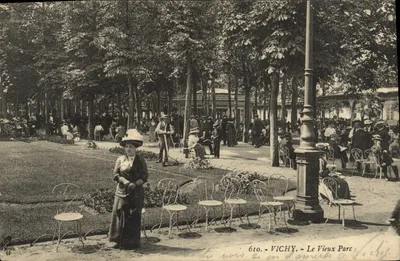 Vichy - Le Vieux Parc — éditeur anonyme, n° de série 610