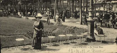 Vichy — Le Vieux Parc — éditeur inconnu, n° de série 610
