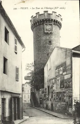 Vichy — La Tour de l'Horloge (XVe siècle) — Éditeur Carvalho, n° 599