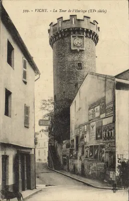 Vichy - La Tour de l'Horloge (XVe siècle) — éditeur inconnu, n° 599
