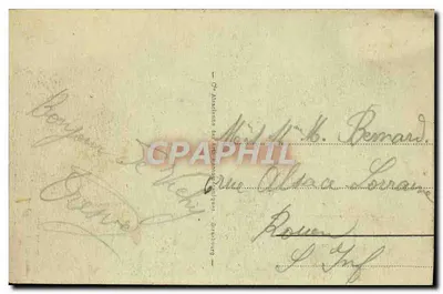 Vichy — Wieża zegarowa — wydawca anonimowy, nr 63 — Rewers