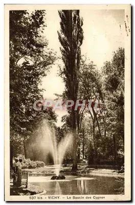 Vichy — Le Bassin des Cygnes — Édition La Cigogne, n° 537 bis