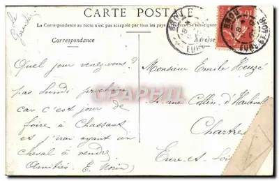 Vichy — Dom Pani de Sévigné — Staér, Paris — Rewers