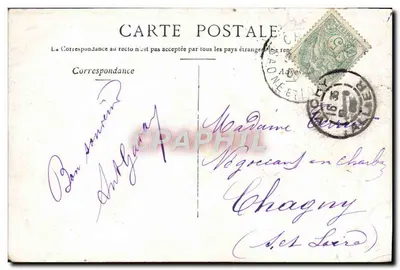Vichy — Źródło Chomel — Wydawca Staercks Paryż — Rewers