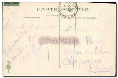 Vichy, Hotel Sévigné — wydawca anonimowy, nr 16 — Rewers