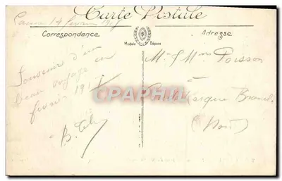 Cannes — Ogólny widok z Mont Chevalier — LL. — Rewers