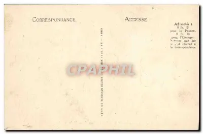 Menton — Widok z Mole — Selecta, nr 27 — Rewers