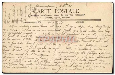 Monako — Le Rocher — widok z lotu nad Le Rocher i morzem — wydawca Béchou Sea, nr 1810 — Rewers