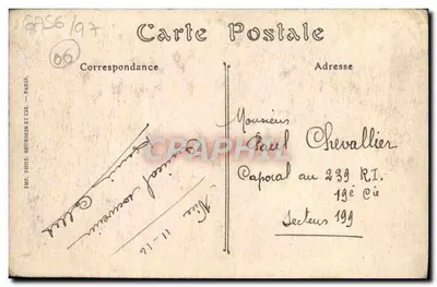 NICE (Alpes-Maritimes) — Ogólny widok z zamku. ND. Fot. — Rewers