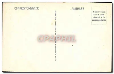 Nice — A Catedral Russa — Editor: Lévy & Neurdein Réunis, n° 233 — Verso